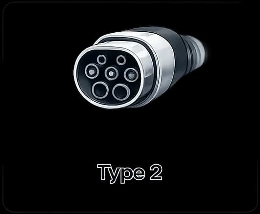 Type 2 AC charging connector